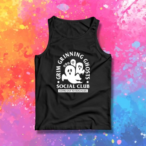 Grim Grinning Ghost Tank Top