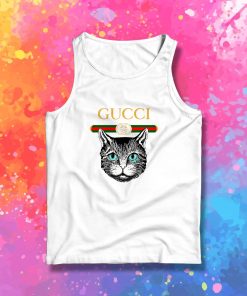 Gucci Cat Parody Tank Top