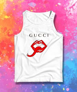 Gucci Mouth Lips Tank Top