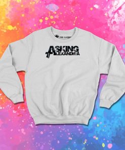 asking alexandria art fun fun Sweatshirt