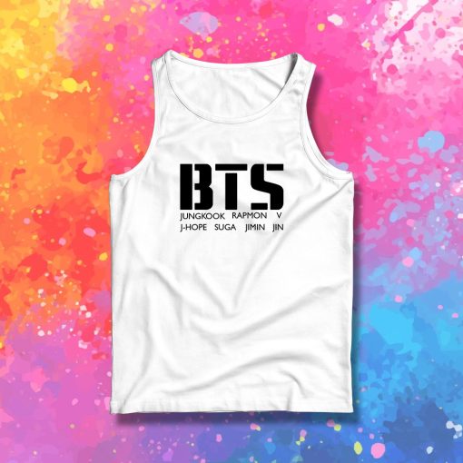 bts member Tank Top