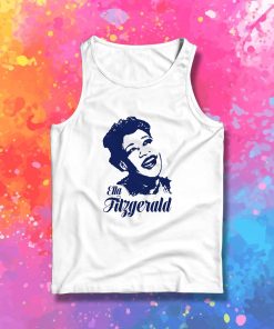 ella fitzgerald design canvas Tank Top