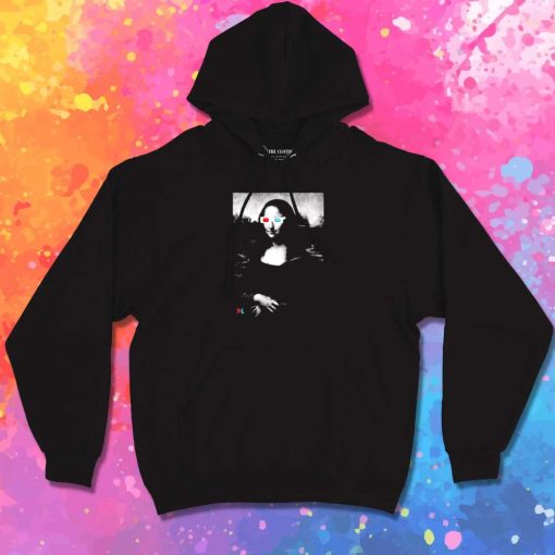 3D Glasses Mona Lisa Hoodie