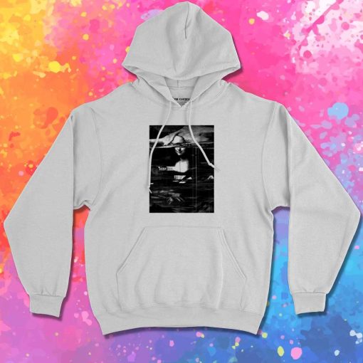 Mona Lisa Glitch Paint Hoodie