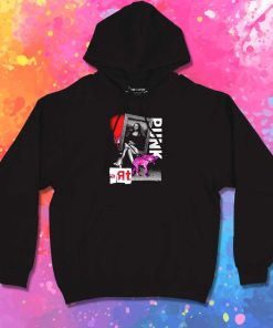 Mona Lisa Punk Art Spray Hoodie