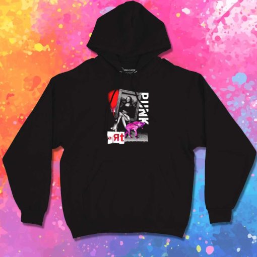 Mona Lisa Punk Art Spray Hoodie