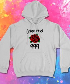 Juice Wrld 999 Red Rose Hoodie