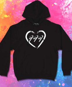 Juice Wrld 999 Heart Hoodie