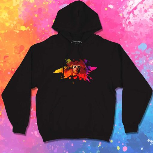 Juice Wrld Paint Splatter Hoodie