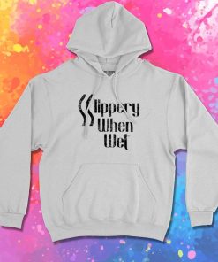 Slippery When Wet Bon Jovi Logo Hoodie