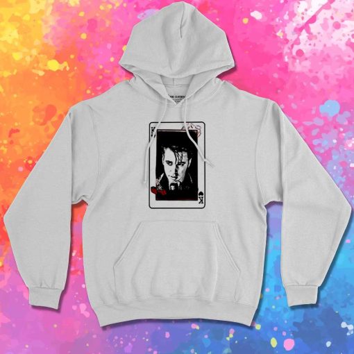 Elvis Presley King Card Hoodie