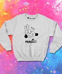 Mickey Mouse Hand Magic Trick Sweatshirt