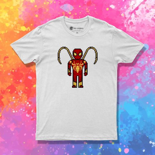 Pixelated Chibi Iron Spider T-Shirt