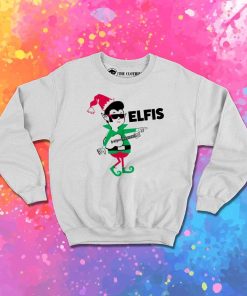 Santa Elfis Presley Sweatshirt