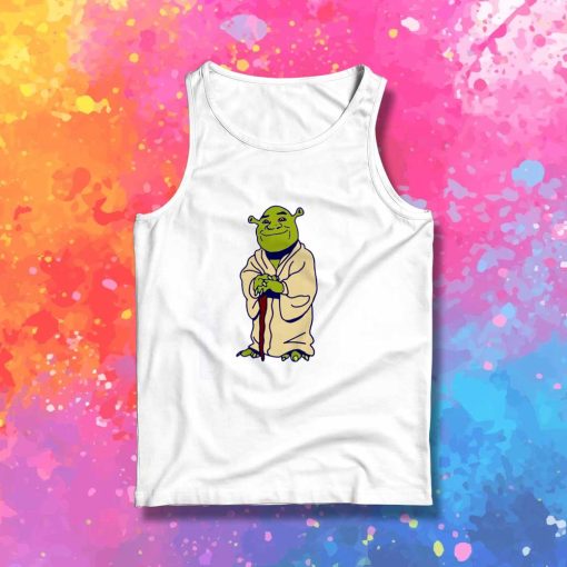 Shrek Yoda The Jedi Master Tank Top