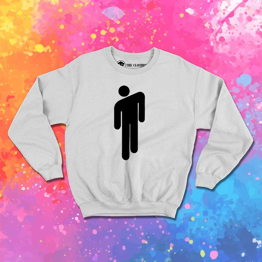 Best Billie Eilish Hanged Man Logo Sweatshirt Cheap Custom Design at ...