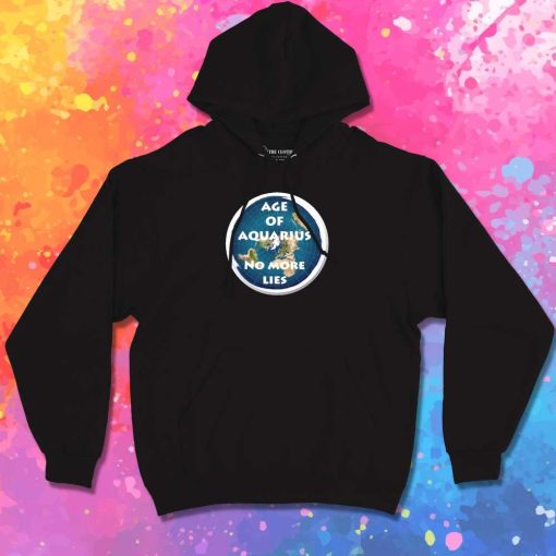 Flat Earth Age Of Aquarius Hoodie