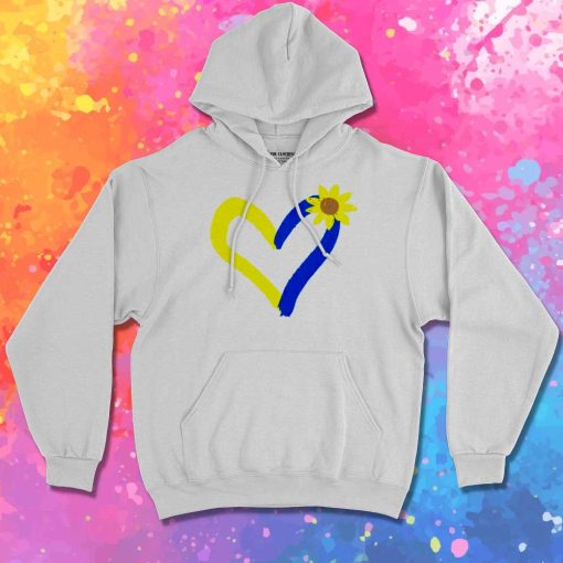 Heart Love For Ukraine Hoodie