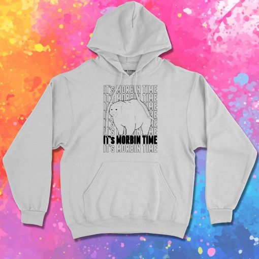 It's Morbin Time Polar Bear Hoodie