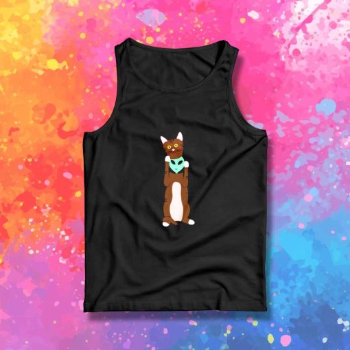 Alien In Cat Disguise Tank Top