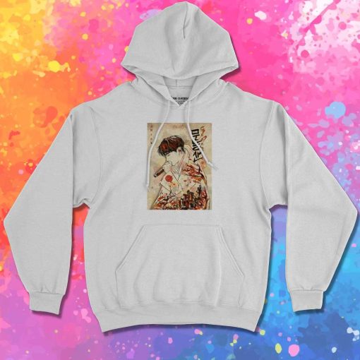 BTS Anime Style Painting Hoodie