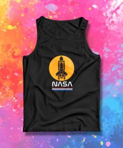 Nasa Retro Rocket Logo Tank Top