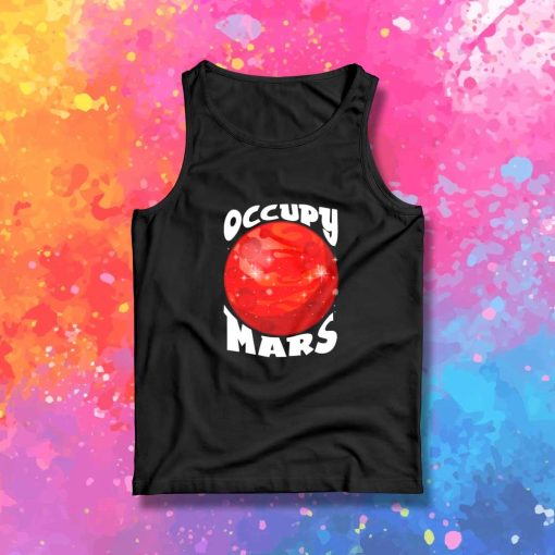 Occupy Mars Sparkling Planet Tank Top