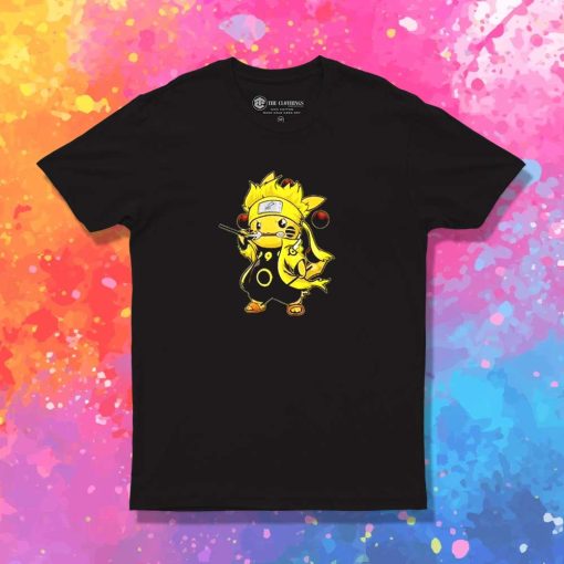 Pikachu Six Path Naruto T-Shirt