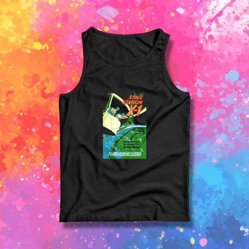 Space Station X-1 Tomorrow Land Tank Top