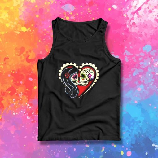 Ashes Day Of The Dead Heart Tank Top