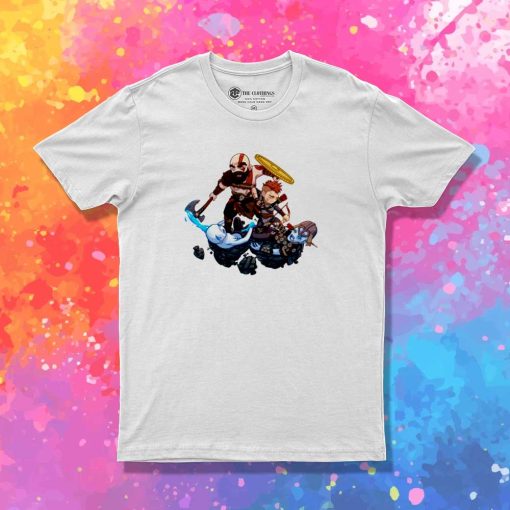 God of War Kratos And Boy T-Shirt