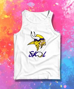 Skol Nordic Vikings Warrior Head Tank Top