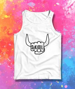 Skol Vikings Helmet Fist Tank Top