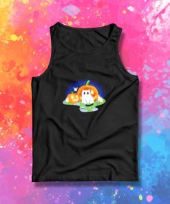 Spooky Cat Halloween Night Tank Top