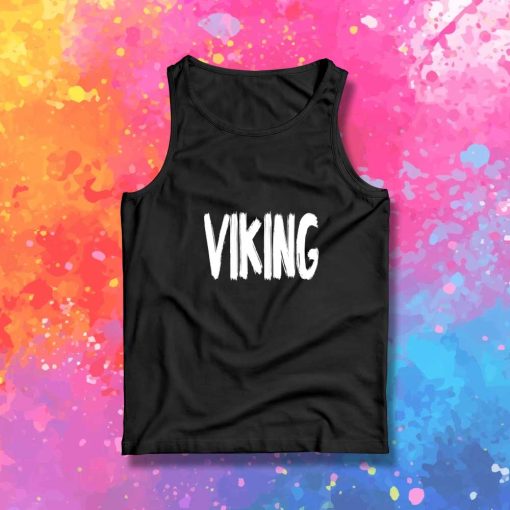 Viking Brush Paint Tank Top