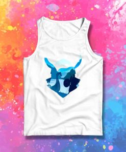 Viking Warrior Silhouette Tank Top