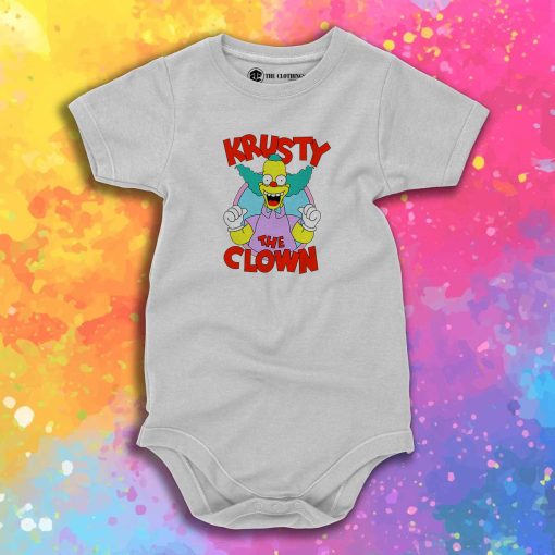 1994 Krusty The Clown The Simpsons Baby Onesie