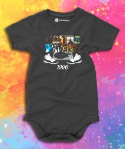 1996 Hip Hop Jordans Baby Onesie