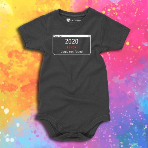 2020 Error Baby Onesie