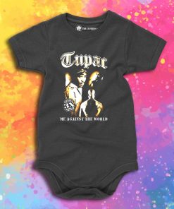 2pac Me Against The World Baby Onesie