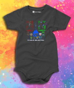 A Hole Selection Screen Baby Onesie