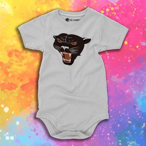 A Rowdy Panther Baby Onesie