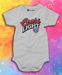 A Taste Horn Coors Light Beer Baby Onesie