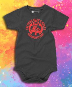 A merc with a mouth Baby Onesie