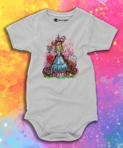 ALICE IN WONDERLAND Baby Onesie