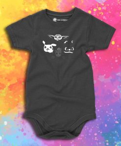 Adorable Rhapsody Monochrome Baby Onesie