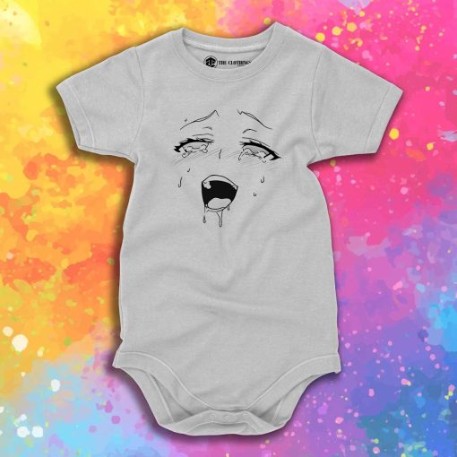 Ahegao III Baby Onesie