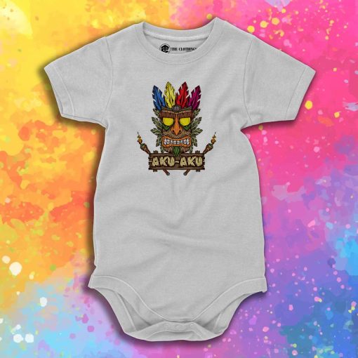 Aku Aku Created Baby Onesie