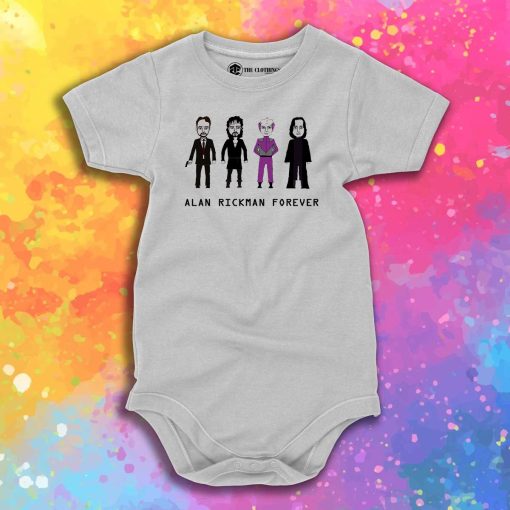 Alan Rickman Forever Baby Onesie