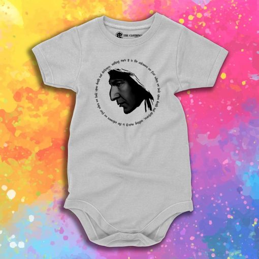 Alan Rickman Snape Baby Onesie